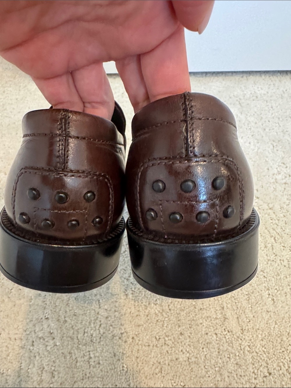Classic Penny Loafers in Dark Brown size 7 men’s / women’s 9.5 - Picture 5 of 10